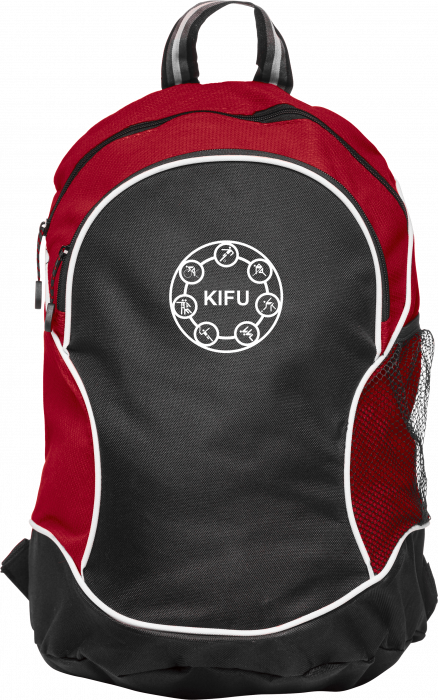 Clique - Kifu Backpack - Rot & schwarz